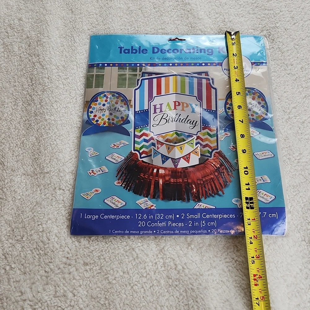 Birthday Table Decorations Kit